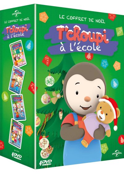 T'choupi à l'école - Le Coffret de Noël (Pack) - DVD