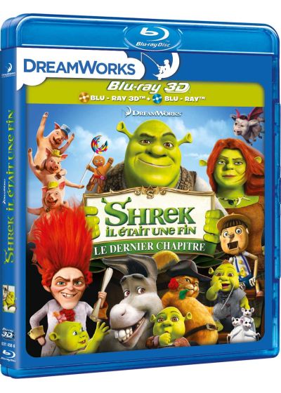Shrek 4 - Il était une fin - Le dernier chapitre (Blu-ray 3D + Blu-ray 2D) - Blu-ray 3D