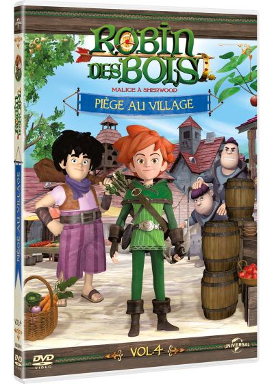 Robin des bois, malice à Sherwood - Vol. 4 - Piège au village - DVD