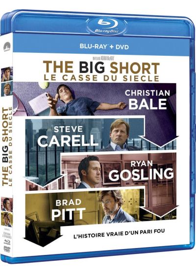 The Big Short : Le casse du siècle (Combo Blu-ray + DVD) - Blu-ray