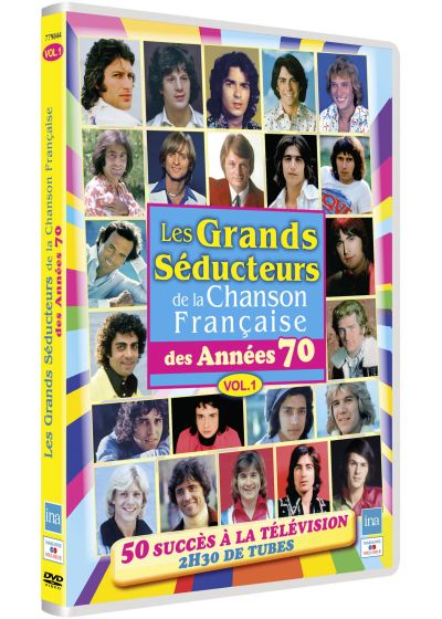 Les Grands séducteurs de la chanson française des années 70 - Vol. 1 - DVD