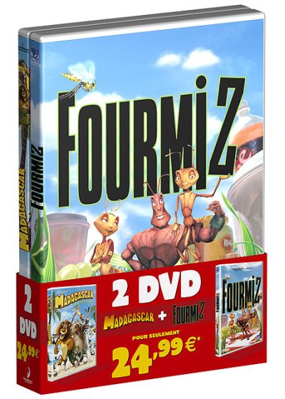 Madagascar + Fourmiz (Pack) - DVD