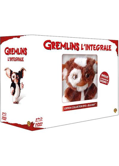 Gremlins + Gremlins 2 : La nouvelle génération (Édition Collector - Blu-ray + DVD + Peluche) - Blu-ray