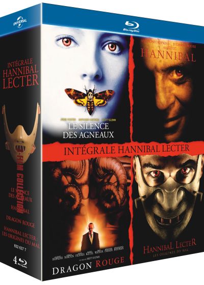 DVDFr - Intégrale Hannibal Lecter : Le Silence des agneaux + Hannibal ...