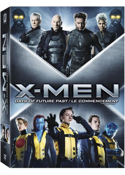 X-Men - La Prélogie : X-Men : Days of Future Past + X-Men : Le commencement - DVD