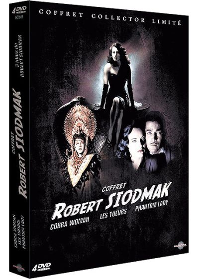 Robert Siodmak - Coffret : Les tueurs + Phantom Lady + Cobra Woman (Édition Collector Limitée) - DVD