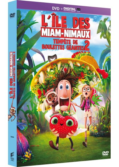 Tempête de boulettes géantes 2 : L'île des miam-nimaux - DVD