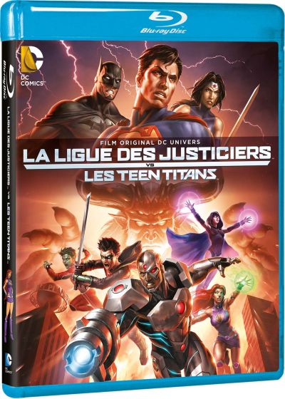 La Ligue des justiciers vs les Teen Titans - Blu-ray
