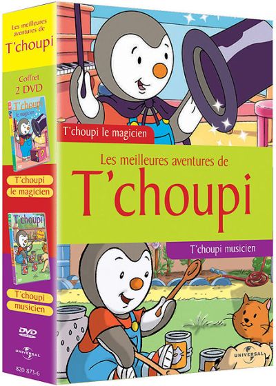 Les Meilleures aventures de T'choupi - Coffret - T'choupi le magicien + T'choupi musicien - DVD
