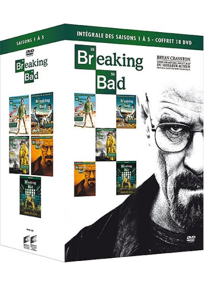 Breaking Bad - Intégrale des saisons 1 à 5 (1ère partie de la saison 5) - DVD
