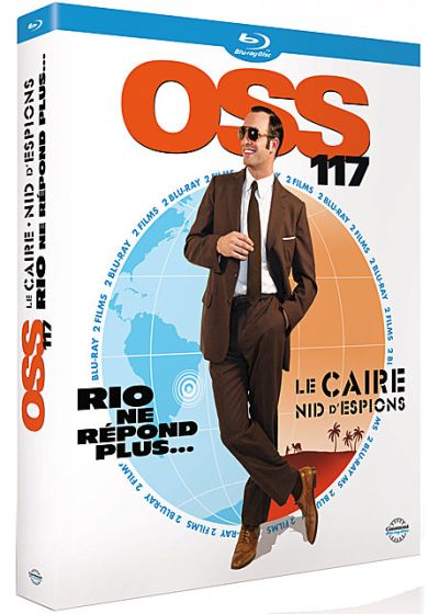 OSS 117 - Le Caire, nid d'espions + OSS 117 - Rio ne répond plus - Blu-ray