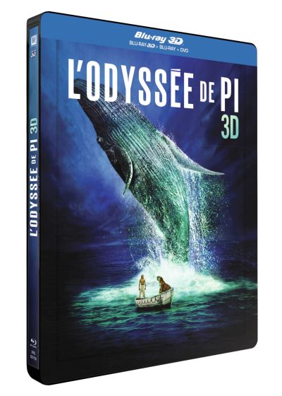 L'Odyssée de Pi (Combo Blu-ray 3D + Blu-ray + DVD - Édition boîtier SteelBook) - Blu-ray 3D