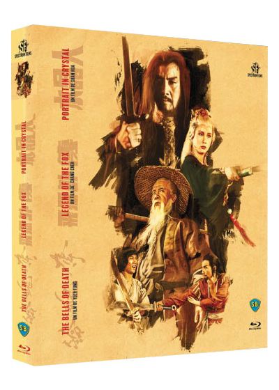 Coffret Shaw Brothers : The Bells of Death + Legend of the Fox + Portrait In Crystal - Blu-ray