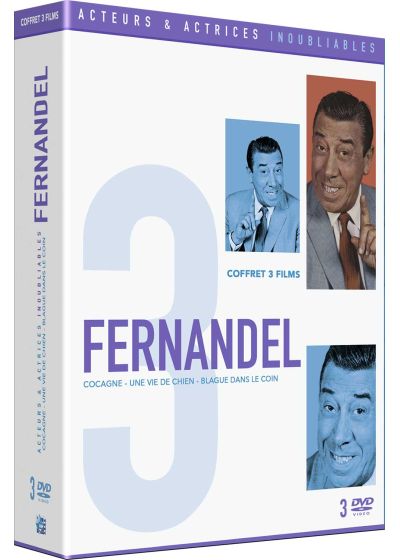 Inoubliable Fernandel - Coffret : Cocagne + Blague dans le coin + Une vie de chien (Pack) - DVD