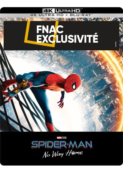 Spider-Man : No Way Home (Exclusivité FNAC boîtier SteelBook - 4K Ultra HD + Blu-ray) - 4K UHD