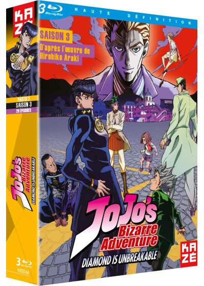 JoJo's Bizarre Adventure - Saison 3 : Diamond is Unbreakable, Box 2/2 - Blu-ray