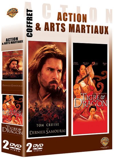 Coffret action & arts martiaux - Le dernier samouraï + Tigre & Dragon - DVD