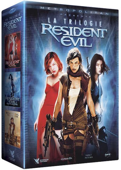 Resident Evil : La trilogie : Resident Evil + Resident Evil : Apocalypse + Resident Evil : Extinction (Pack) - DVD