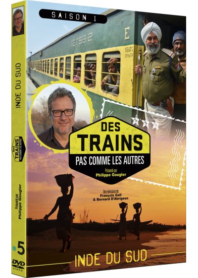 Des trains pas comme les autres - Saison 1 : Inde du sud - DVD
