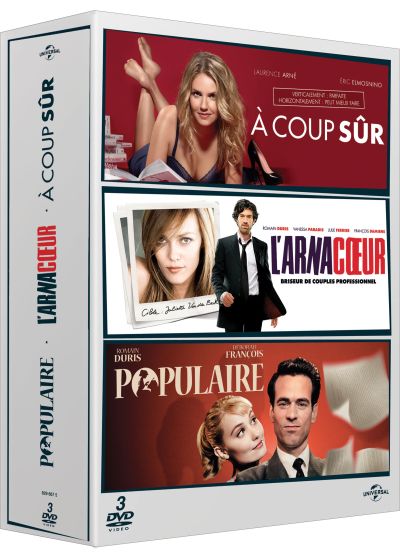 À coup sûr + L'arnacoeur + Populaire (Pack) - DVD