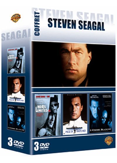 Steven Seagal - Coffret - Hors limites + Piège en haute mer + L'ombre blanche - DVD