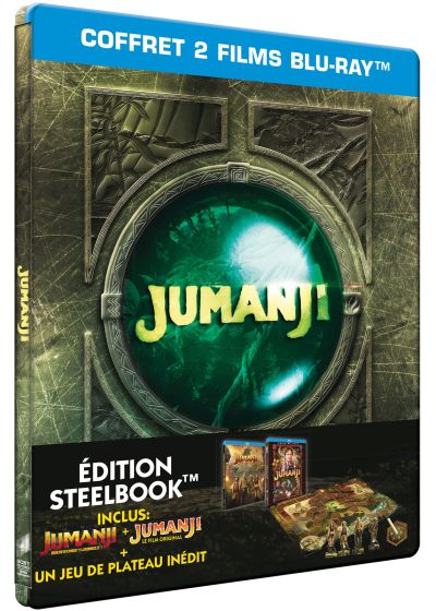 Jumanji : Bienvenue dans la jungle (SteelBook - Blu-ray + Jeu de plateau) - Blu-ray