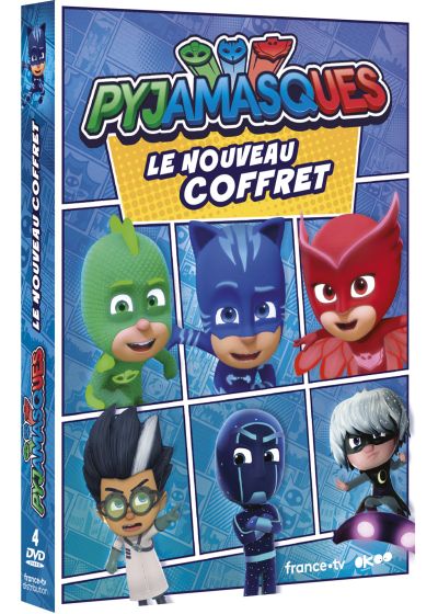 Pyjamasques - Le Coffret - Vol. 5 à 8 (Pack) - DVD