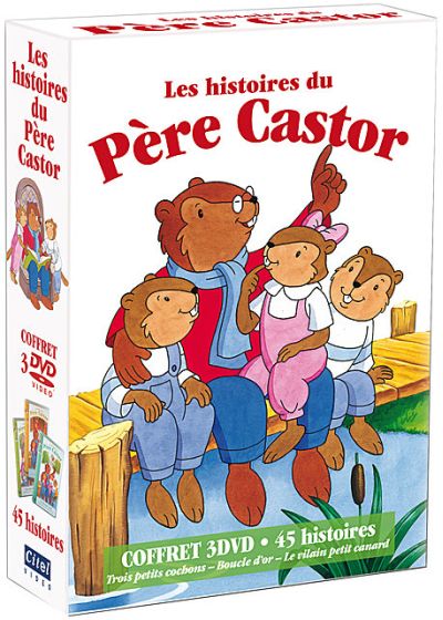 Les Histoires du Père Castor - Coffret 3 DVD (Pack) - DVD