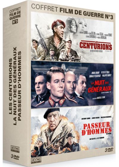 Les Centurions + La nuit généraux + Passeur d'hommes (Pack) - DVD