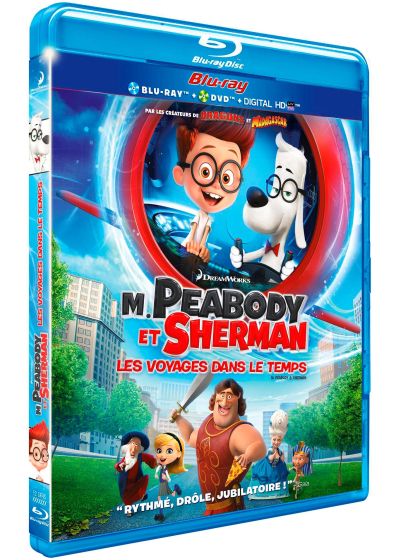 M. Peabody et Sherman - Blu-ray
