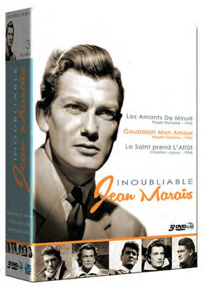 Inoubliable Jean Marais : Les amants de minuit + Goubbiah, mon amour + Le Saint prend l'affût (Pack) - DVD