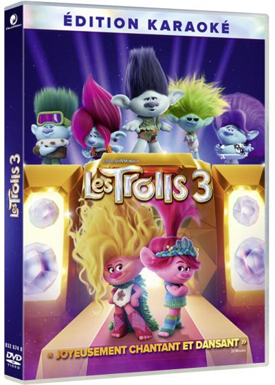DVDFr - Les Trolls 3 (Édition karaoké) - DVD