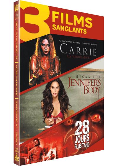 Carrie - La vengeance + Jennifer's Body + 28 jours plus tard (Pack) - DVD