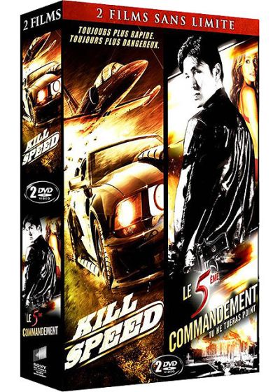 2 films sans limite : Kill Speed + Le 5ème commandement (Pack) - DVD