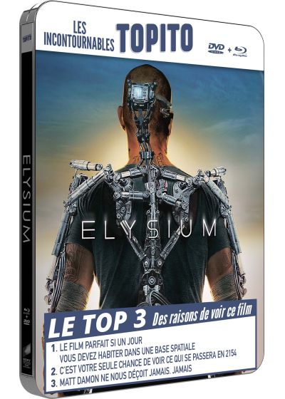 Elysium (Combo Blu-ray + DVD - Édition boîtier métal FuturePak) - Blu-ray
