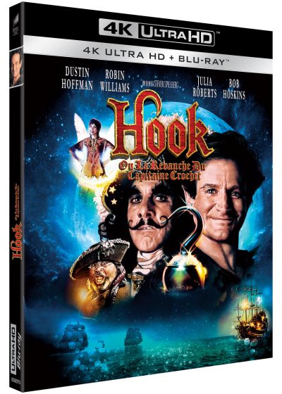 DVDFr - Hook ou la revanche du Capitaine Crochet (4K Ultra HD +
