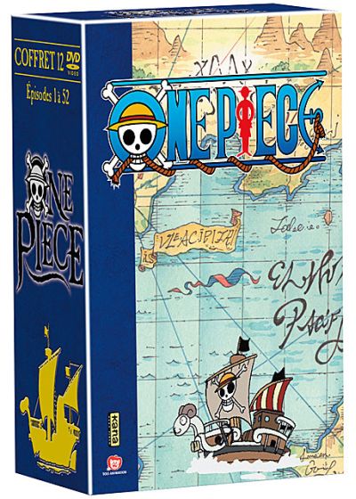 One Piece - Vol. 1 à 4 - Coffret 12 DVD (Pack) - DVD