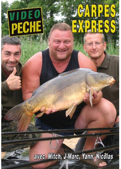 Carpes express avec Jean-Marc Lebreton, Yann Giulio, Nicolas Migeon et Mitch Smith - DVD