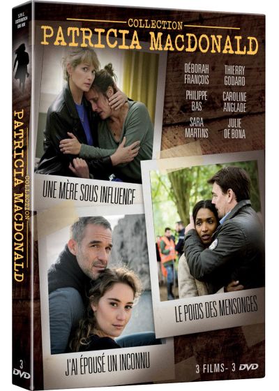 Collection Patricia MacDonald - J'ai épousé un inconnu + Le Poids des mensonges + Une mère sous influence - DVD