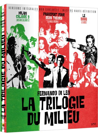 Fernando Di Leo - La Trilogie du milieu - Blu-ray