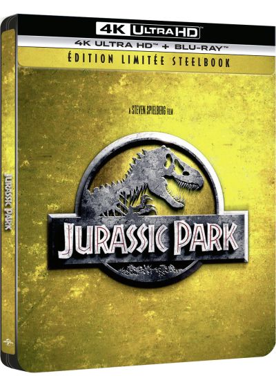 Jurassic Park (4K Ultra HD + Blu-ray - Édition boîtier SteelBook) - 4K UHD