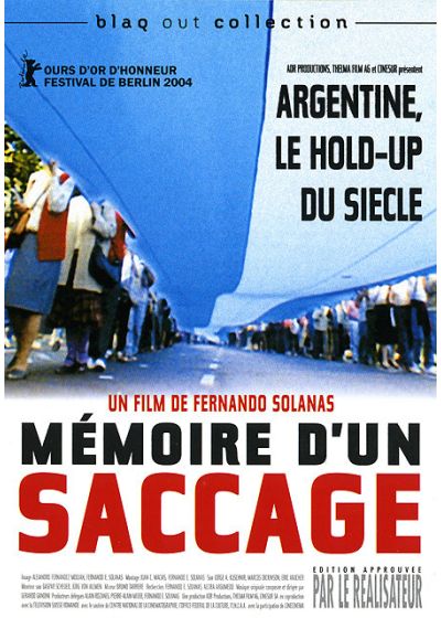 Mémoire d'un saccage - DVD