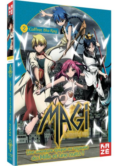 Magi - The Labyrinth of Magic - Saison 1, Box 2/2 - Blu-ray