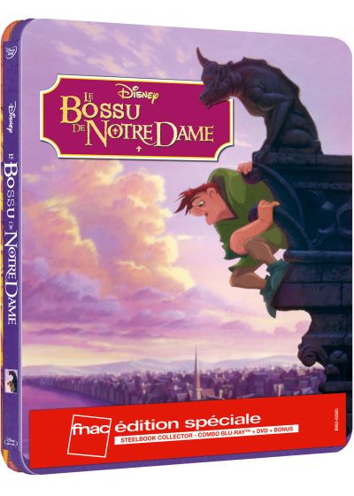 Le Bossu de Notre Dame (Édition limitée exclusive FNAC - Boîtier SteelBook - Blu-ray + DVD) - Blu-ray