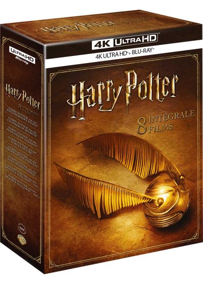 Harry Potter Steelbook intégrale films livres coffret collector limitée 4K