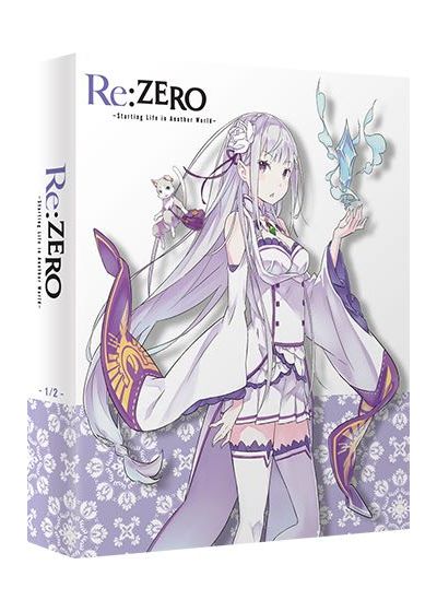 Re:Zero : Starting Life in Another World - Saison 1, Box 1/2 (Édition Collector) - DVD