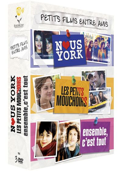 Petits films entre amis : Nous York + Les Petits mouchoirs + Ensemble, c'est tout (Pack) - DVD