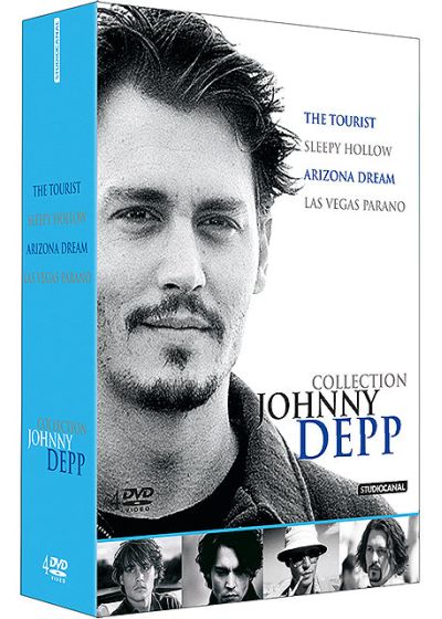 Collection Johnny Depp : The Tourist + Sleepy Hollow + Arizona Dream + Las Vegas Parano (Pack) - DVD