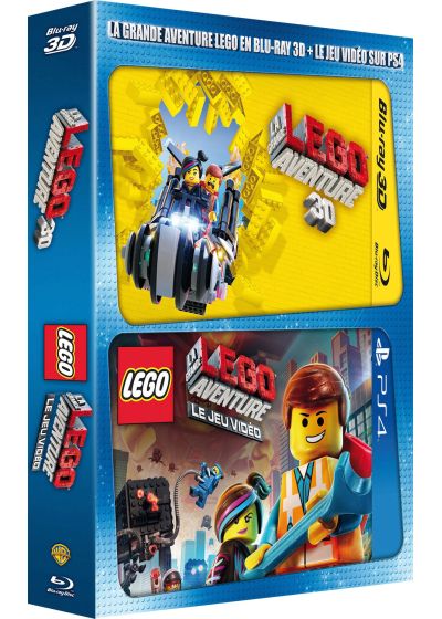 La Grande Aventure Lego (Blu-ray 3D + Blu-ray 2D + Jeu PS4) - Blu-ray 3D