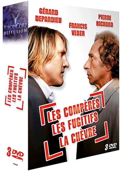 3 films de Francis Veber : La chèvre + Les compères + Les fugitifs (Pack) - DVD